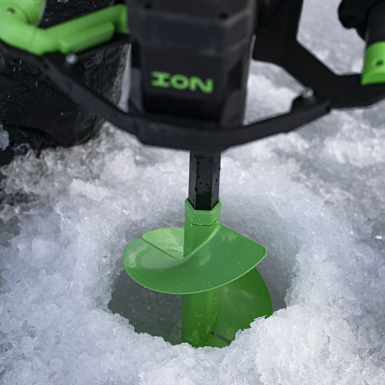 Ion Ice Fishing Alpha Plus 8in Auger - 2 Batteries 59350
