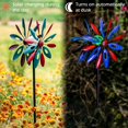 thumbnail image 2 of SteadyDoggie 1.9M Solar Wind Spinner Solstice Multi-Color LED Lighting, 2 of 7