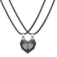 thumbnail image 1 of magnética para parejas, collar, imán para él y para ella, de amor, corazón, colgante, collar, para parejas, relación Sunnimix Collar a juego, 1 of 6