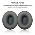 thumbnail image 3 of Langgg Coussinets d'Oreille à Ajustement Rapide Protection Auditive Housse de Casque Pièces de Réparation Remplacement pour Solo 1.0 Écouteurs Gris 1 Ensemble, 3 of 6