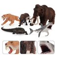 thumbnail image 2 of Animal Figurine Simulated Desktop Decoration Mammoth Megalodon Dire Wolf Ancient Animals Model Sculpture Educational Toys For Home Play Banmo, 2 of 5