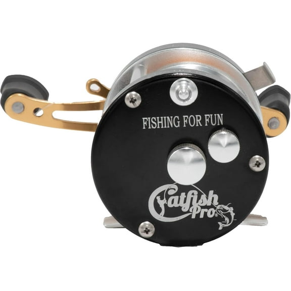 Catfish Pro Fishing for Fun Reel, Pre-Spooled with Line | Powerful, Durable, and Smooth Fishing Reel