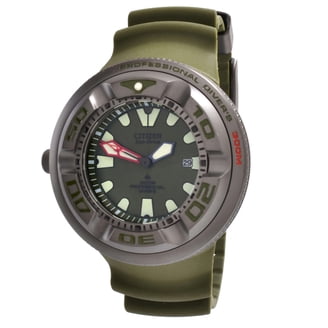 Citizen, Men's Dive Watch, BN0162-02X, Turquoise Dial - Walmart.com
