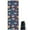 Dark Blue Mermaid, variant on Fairy Princess Mushroom Pattern Hot Yoga Mat Towel Non Slip for Hot Yoga - Quick-Drying Yoga Mat Cover with 4 Corner Pockets with Travel Bag - Hot Yoga Towel Non Slip 70"x26"