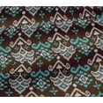 thumbnail image 5 of oneOone Viscose Jersey Fabric Damask Ikat Decor Fabric Printed BTY 60 Inch Wide, 5 of 5