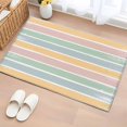 thumbnail image 2 of 2x3 Washable Area Rugs,Colorful Stripe Color Block Non-Slip Soft Rug Indoor Carpet,Floor Rugs for Living Room Bedroom, 2 of 9