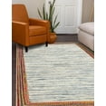 thumbnail image 7 of Unique Loom Chindi Jute Collection Area Rug (5' 1" x 8' Rectangle Navy Blue/Ivory), 7 of 7