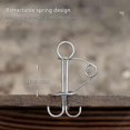 thumbnail image 3 of 10 Uds. De tablones ajustables en forma de espiral, clavija de cubierta de pulpo con resorte, hebillas de cuerda de viento, estacas para tienda, clavija para tablero con gancho, 3 of 5