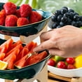 thumbnail image 5 of Fruit And Vegetable Storage Basket, Kitchen Basket, Fruit And Vegetable Storage Rack, Snack Tray Storage Bowl, 5 of 5