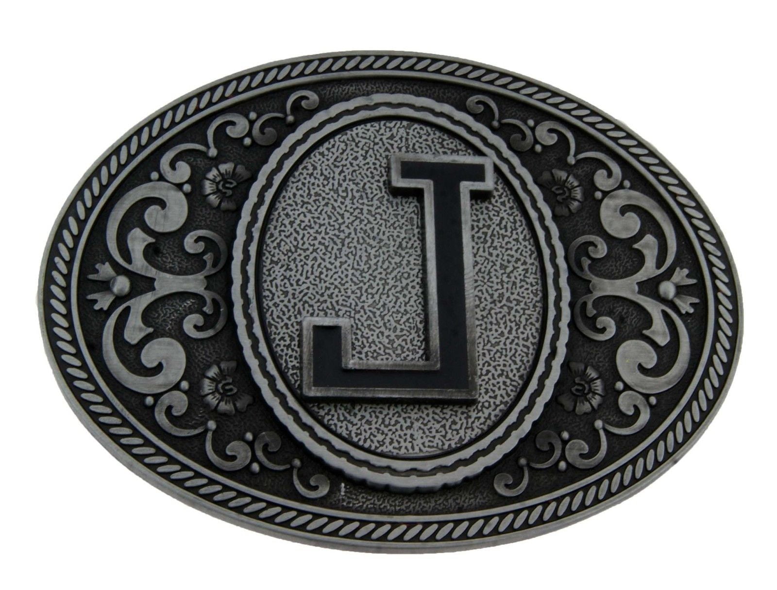Initial Letter "A" Cowboy Rodeo Western Metal Belt Buckle 