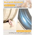 thumbnail image 2 of Ktaxon Cat Exercise Wheel 31in w/Green Mat & Free Teaser Wand, Safe PP Treadmill for Cats, White, 2 of 9