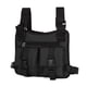 thumbnail image 3 of Btafrte Bolsos pecho para hombre chaleco funcional hip-Hop callejero para (negro), 3 of 9