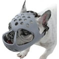 thumbnail image 1 of Dog Muzzle For Short Snout Dogs, Soft Silicone Breathable Bulldog Muzzle For Biting, Chewing, Licking, Ideal For Flat-faced Dogs, 1 of 5