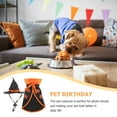 thumbnail image 4 of FELTECHELECTR 1 Set Dog Costume Set Assorted Color Polyester Photo Props for Pet Owners During Festivals, 4 of 4