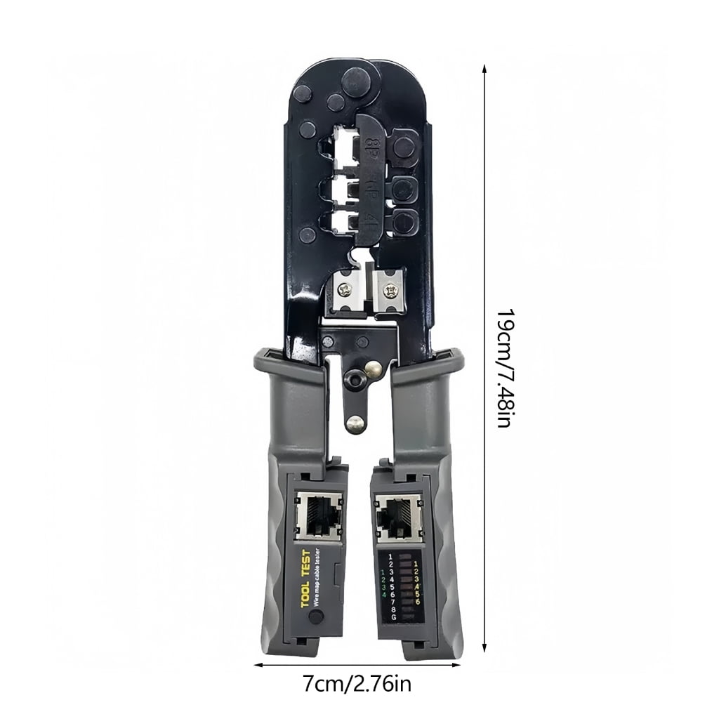 MOMOJIA 3 In 1 Self Adjusting Cable Wire Stripper Cutter Crimper Crimping Stripping Multifunctional Automatic Electric Terminals