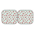 thumbnail image 4 of Picia Watermelon 2 Piece Car Windshield Sun Shade Foldable | Foldable Sun Shield for Front Window Blocks UV Rays and Keeps Your Vehicle Cool-Medium, 4 of 7