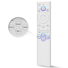 Replacement for Samsung TV Remote, for All 2018-2024 Samsung Remote Control for Smart TV with Voice Control. No Solarcell