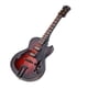 thumbnail image 2 of Réplica de guitarra clásica en miniatura de 5,5 pulgadas con soporte y estuche. Adorno para regalo de Navidad., 2 of 14