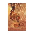 thumbnail image 2 of MKHERT Abstract Musical Staff Garden Flag Outdoor Flag 12x18 inch, 2 of 3