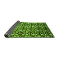 thumbnail image 2 of Ahgly Company Indoor Rectangle Abstract Green Modern Area Rugs, 5' x 7', 2 of 4