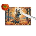 thumbnail image 4 of Carolines Treasures DAC1016LCB 15 x 12 in. Unisex Belgian Malinois Fall Glass Cutting Board - Large, 4 of 5
