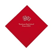 Fun Express Bulk 50 Pieces Personalized Casino Napkins