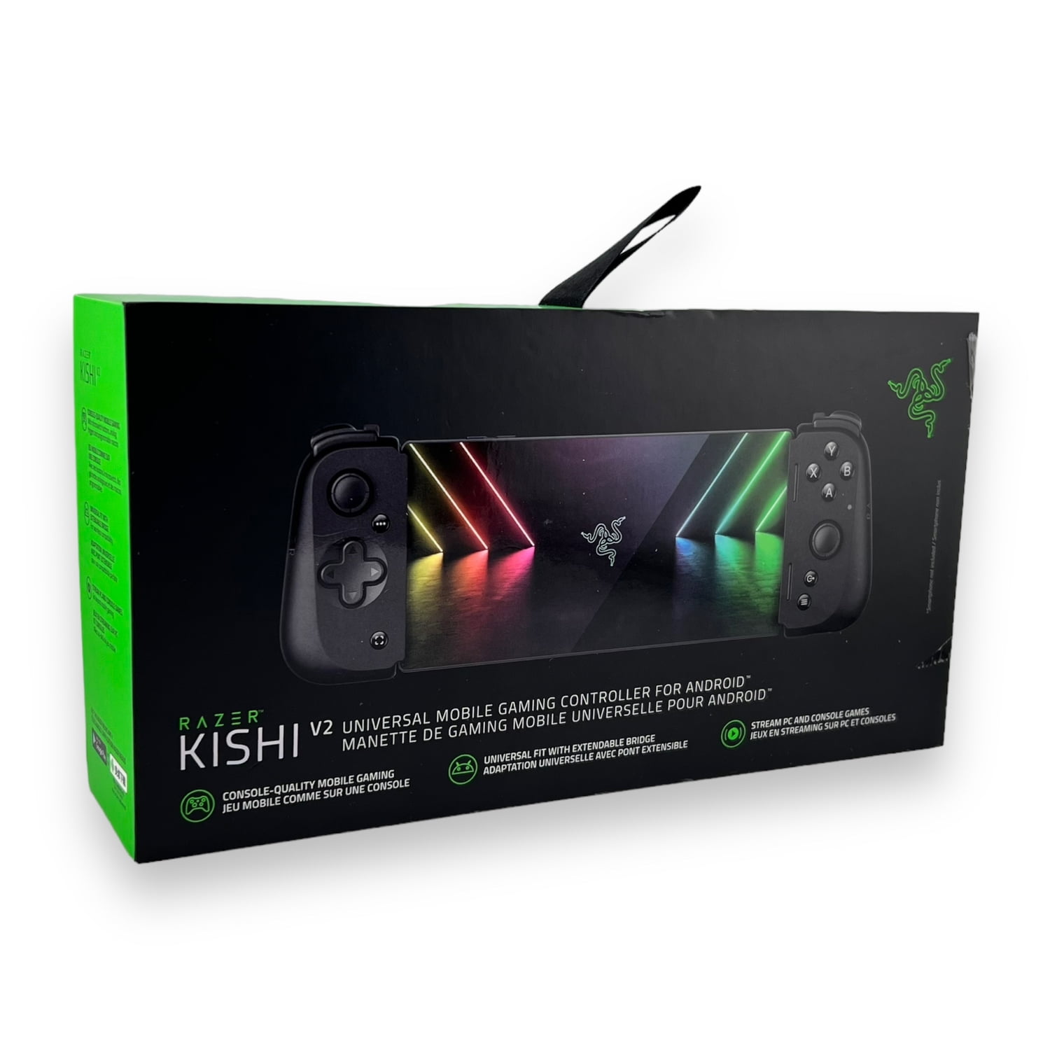 Razer Kishi V2 Mobile Gaming Controller For Android Black TESTED