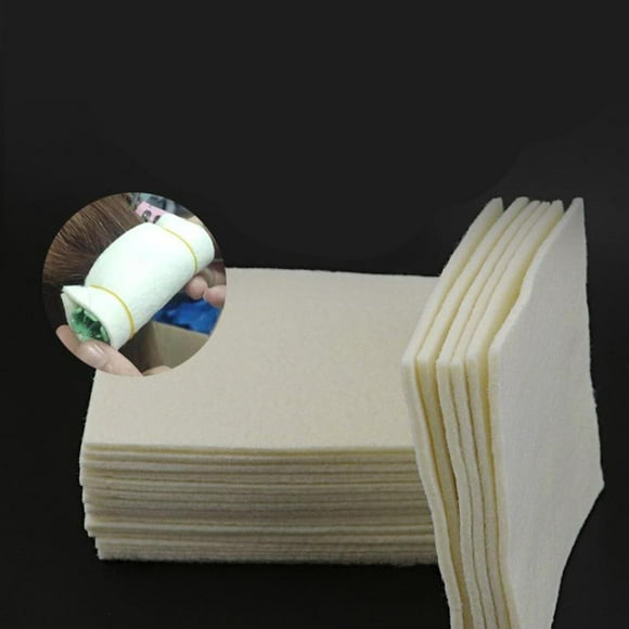 20pcs / set Perming Almohadilla de de varilla de pelo Accesorio Colcomx Almohadilla de algodón para permanente de peluquería