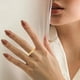 thumbnail image 2 of Anillo hueco de estilo para las mujeres brillantes joyas de moda de moda anillo de promesa anillo abierto, 2 of 5
