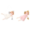 thumbnail image 4 of Juguete de Peluche Toystoory Angel Girl Doll Colgante de Navidad Rosado, 4 of 6