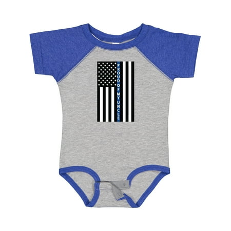 

Inktastic Uncle Police Officer Sheriff Gift Baby Boy or Baby Girl Bodysuit