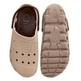 thumbnail image 2 of JMAT-Paragon Eeken Men's Casual Flat Sandals, Gray Platform Low Heel Closed Toe, Size 6, 2 of 4