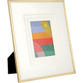 thumbnail image 3 of Concepts Gold Metal Picture Frames, 10x12 Triple Matted to 4x6, Elegant Vintage Photo Frames for Family, Wall & Tabletop Decor, 3 of 5