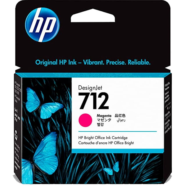 Cartucho de tinta HP 712 Original Magenta 3ED68A