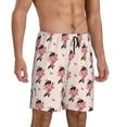 thumbnail image 2 of Fotbe Dachshund Dog Heart Pantalones Cortos de Pijama para Hombre, Ropa de Dormir, Pantalones de Pijama Cortos para Hombre-Large, 2 of 6