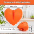 thumbnail image 2 of 2pcs Thermometer Pot Clip Holder, Candy Thermometer Pot Clip Holder For Digital, 2 of 5