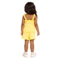 thumbnail image 6 of Disney Minnie & Mickey Mouse Toddler Girls La Dolce Vita Graphic Tank Top with Ruffle Shorts, 2-Piece Set, Sizes 12M-5T, 6 of 8