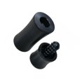 thumbnail image 2 of QualitChoice Pool Cue Joint Protector Pool Cue Cap Protector Joint Tools Joint Thread 22mmx60mm Tip Black 22x60mm, 2 of 6