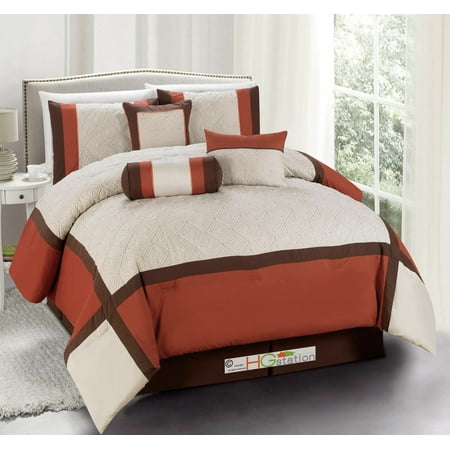 Upc 617237886743 7 Pc Quilted Diamond Square Patchwork Modern