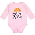 thumbnail image 3 of Inktastic Basketball Girl Sports Gift Girls Long Sleeve Baby Bodysuit, 3 of 5