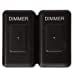 thumbnail image 3 of Facon 12Volt Touch Dimmer Switch for RV Lights,120W Max, PWM Wall Mount Dimmer Switch, Use with LED Lights, Incandescent and Halogen Bulbs for RV, Camper, Marine, and Strip Lights (Double), 3 of 10