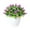 B, variant on Aonity Simulation Flower Living Room Potted Pink, Potted Artificial Plants Greenery In Pots Flowers Faux Herbs Small Plastic Plant for Home Bathroom Wedding Tabletop Real Green Bonsai