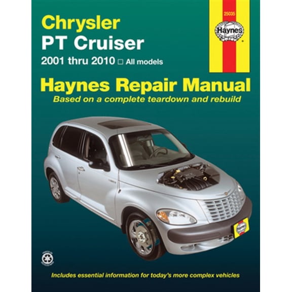 Pre-Owned Chrysler PT Cruiser 2001 Thru 2010 Haynes Repair Manual: 2001 Thru 2010 All Models (Paperback) 1563929635 9781563929632