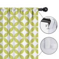 thumbnail image 4 of Blackout Kids Curtains,Green White Checkerboard Checkered Pattern Childrens Insulated Curtains Set Of 2,Bedroom Essentials,Toddler Room Decor 52"x63", 4 of 5