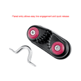 thumbnail image 2 of 2 Packs Cam Cleat, Rope Cleat, Boat Cam Cleat for Sailing Sailboat Boat Canoe Dinghy Accessories, 2 of 6