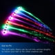 thumbnail image 4 of Peluca de fibra trenzada con flash luminoso LED que brilla en la oscuridad, accesorios para el cabello para recuerdos de fiesta de Navidad, Bar, suministros para fiesta de Halloween, novedad de 2023, 4 of 4