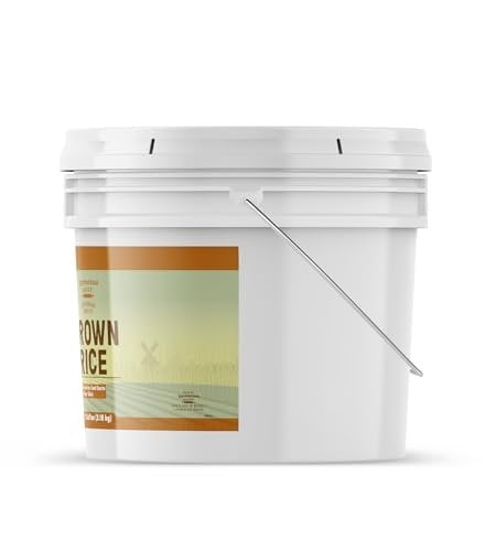 Unpretentious Short Grain Brown Rice, 1 Gallon, Gluten Free, Vegan Friendly, Non GMO