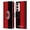 Red And Black, variant on Head Case Designs Officially Licensed AC Milan Crest Red And Black Leather Book Wallet Case Cover Compatible with Samsung Galaxy A52 / A52s / 5G (2021)