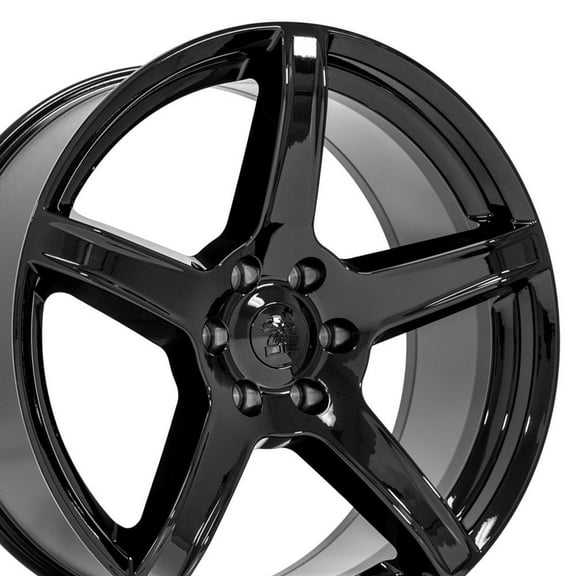 22x9.5 OE Wheels DG22 Gloss Black Wheel 6x5.5 (9mm)