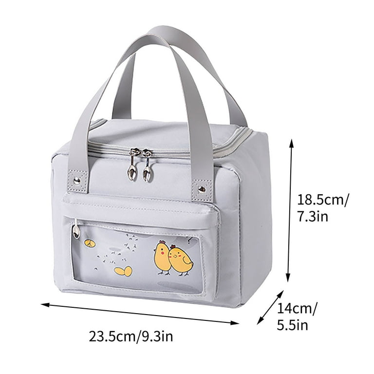 COOLBABY Insulated Lunch Bag for Women Men, Reusable Lunch Tote